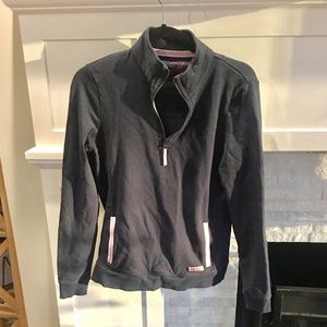 Vineyard Vines quarter zip blue pullover size S